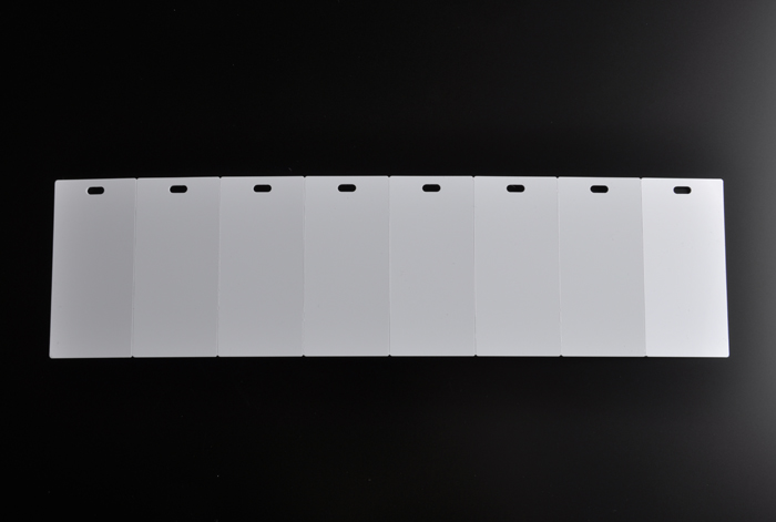 PVC標(biāo)牌3268mm單孔8連體 可打印標(biāo)牌